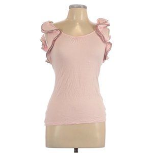 LAST CHANCE—Light pink ruffle sleeved top